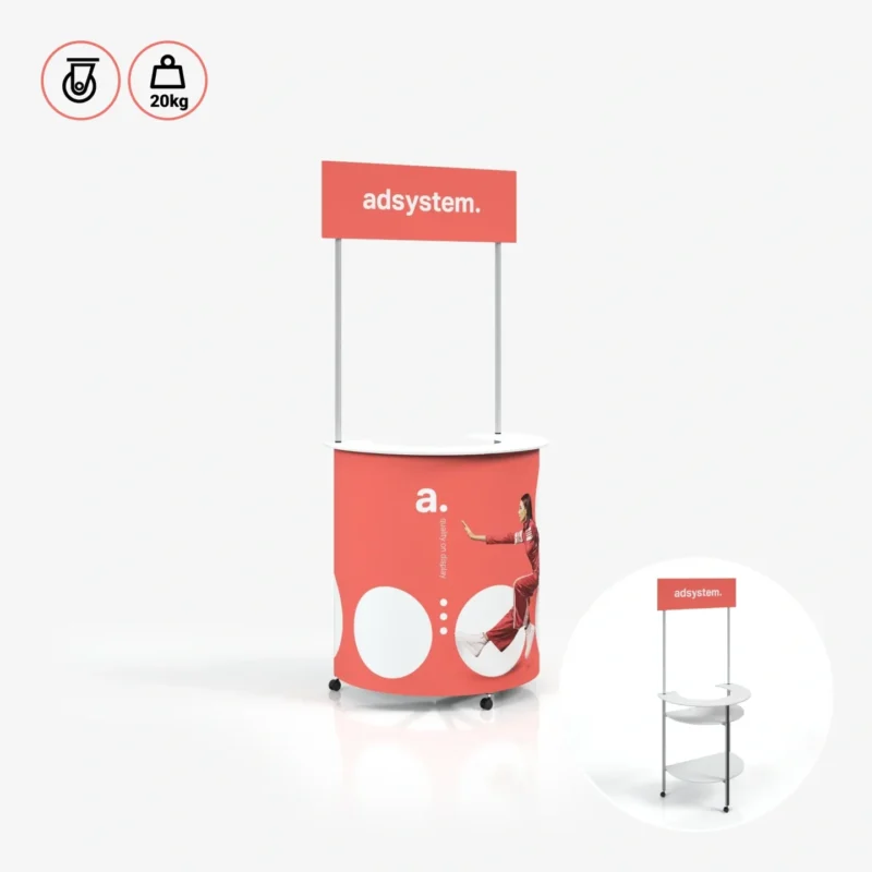 beursbalie - sample balie - sampling balie - presentatiebalie