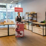 beursbalie - sample balie - sampling balie