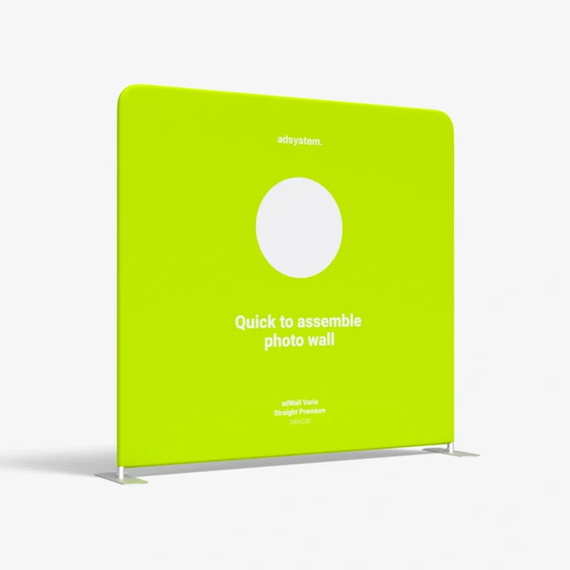 beurswand - presentatiewand - zipper wand