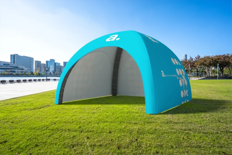 opblaasbare reclametent bedrukken - tent bedrukken
