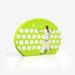 Unieke social media backdrop en beurswand QRing van Eventshop.