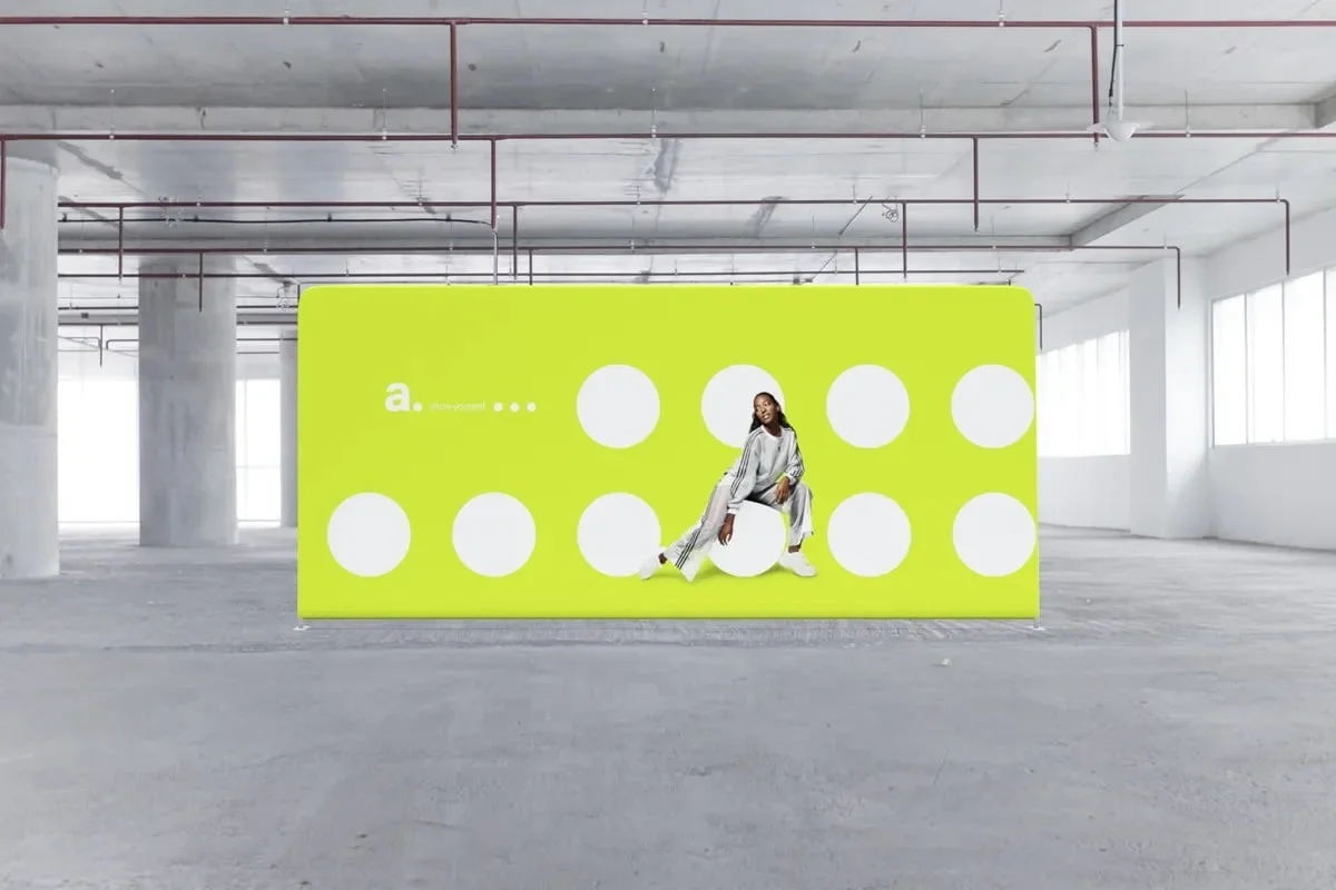 beurswand - presentatiewand -reclamewand - textielwand