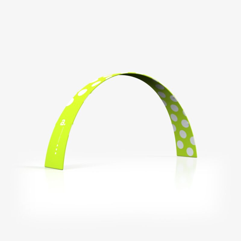 zipper wand reclameboog