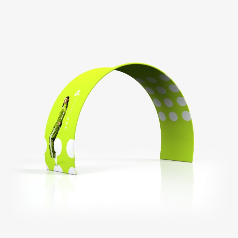 zipper wand reclameboog