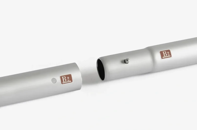 Grote golfvormige zipper wand en beurswand Wave van Eventshop.