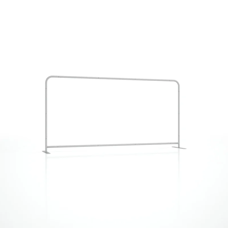 Vrijstaande mobiele scheidingswand Horizontal als ruimtedeler en zipper wand van Eventshop.