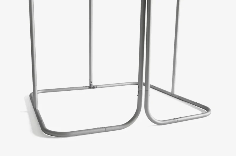 Unieke beurswand Changing Room als mobiele paskamer en zipper wand van Eventshop.
