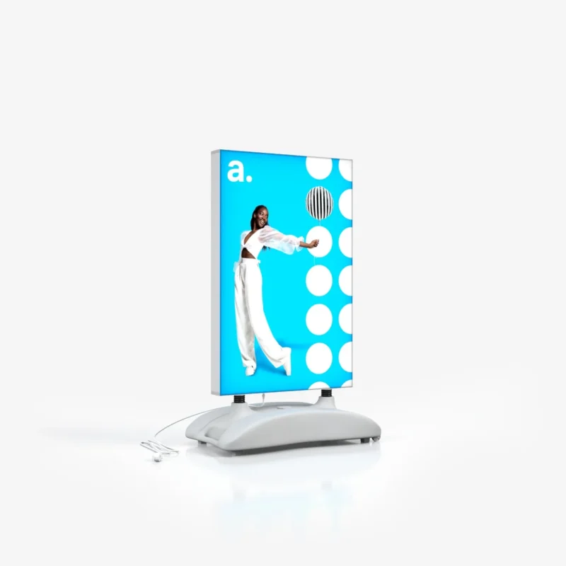 LED stoepbord verlicht - LED A-board