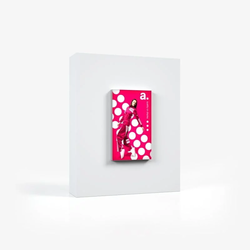 wand led frame, wandreclame