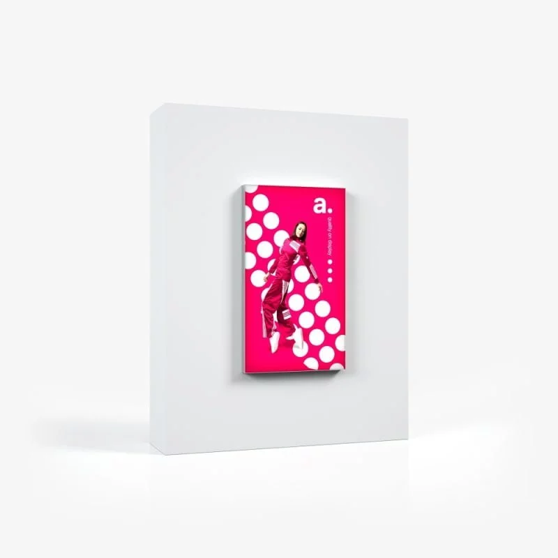 wand led frame, wandreclame