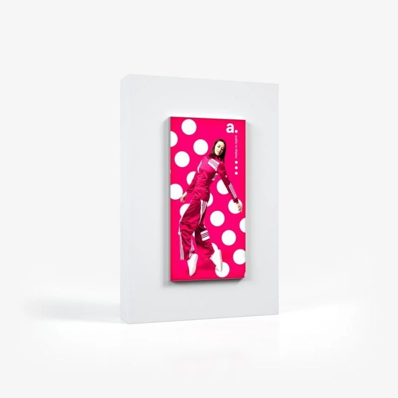 wand led frame, wandreclame