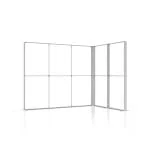 LED frame, verlichte beurswand