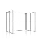 LED frame, verlichte beurswand