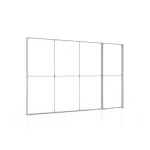 LED frame, verlichte beurswand