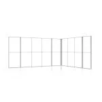 LED frame, verlichte beurswand