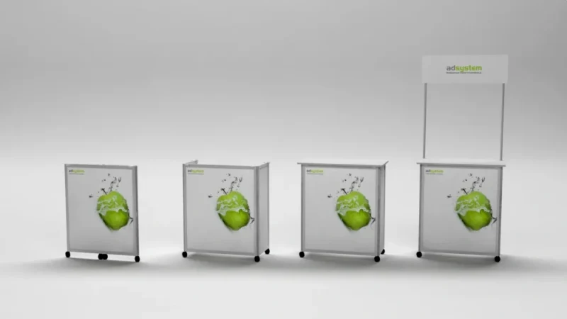 beursbalie - beurs counter - presentatiebalie