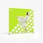beurswand bedrukken - presentatiewand - textielframe