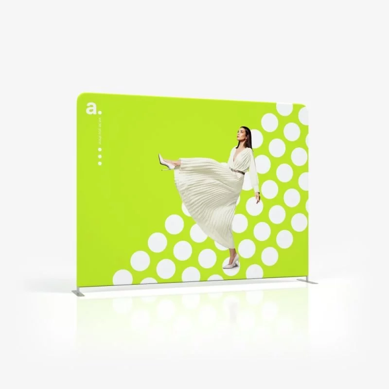 beurswand - presentatiewand -reclamewand - textielwand