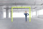 zipper wand reclameboog