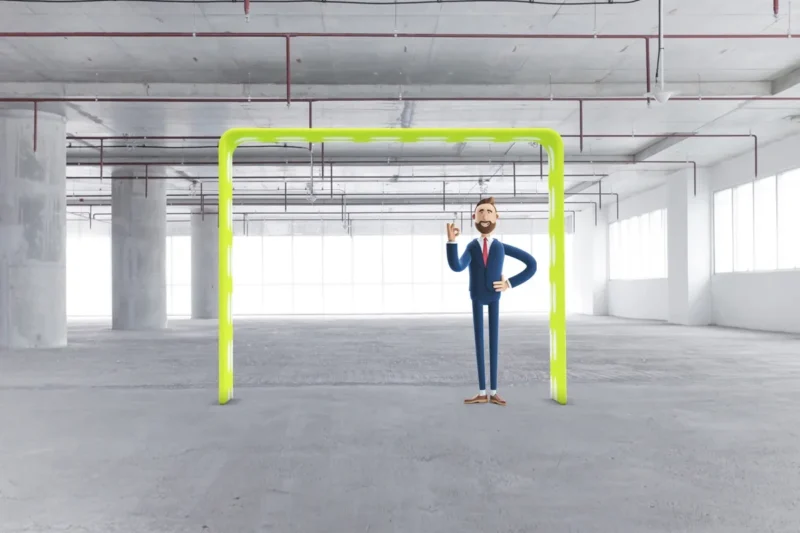 zipper wand reclameboog