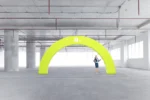 zipper wand reclameboog