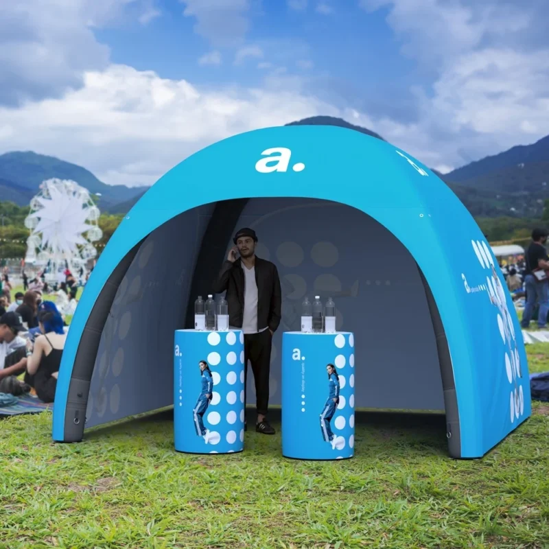 Counter outdoor - beursbalie bedrukken - presentatiebalie