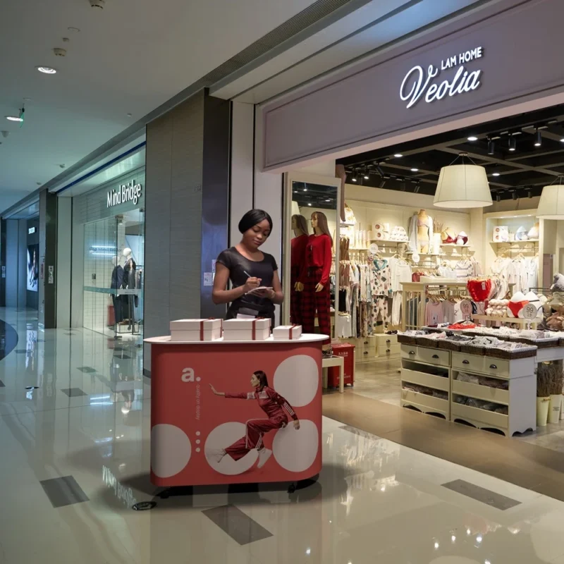 beursbalie - balie bedrukken - presentatiebalie - counter