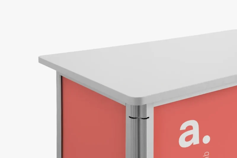 beursbalie - balie bedrukken - statafel bedrukken - presentatiebalie