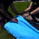 Opblaasbare reclameboog - startboog - finishboog - opbaasbare boog