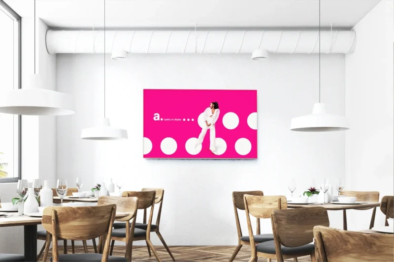 Wand LED frame - wandreclame