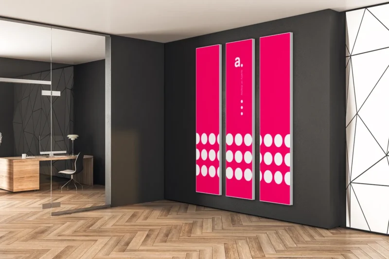 Wand LED frame - wandreclame