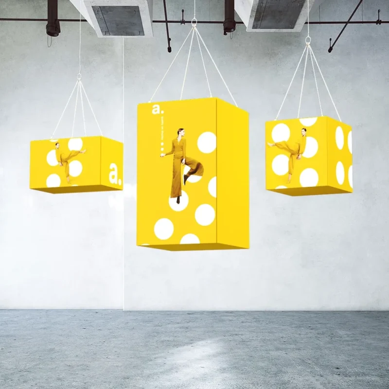 Plafond textielframe - hangend textielframe