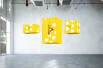 Plafond textielframe