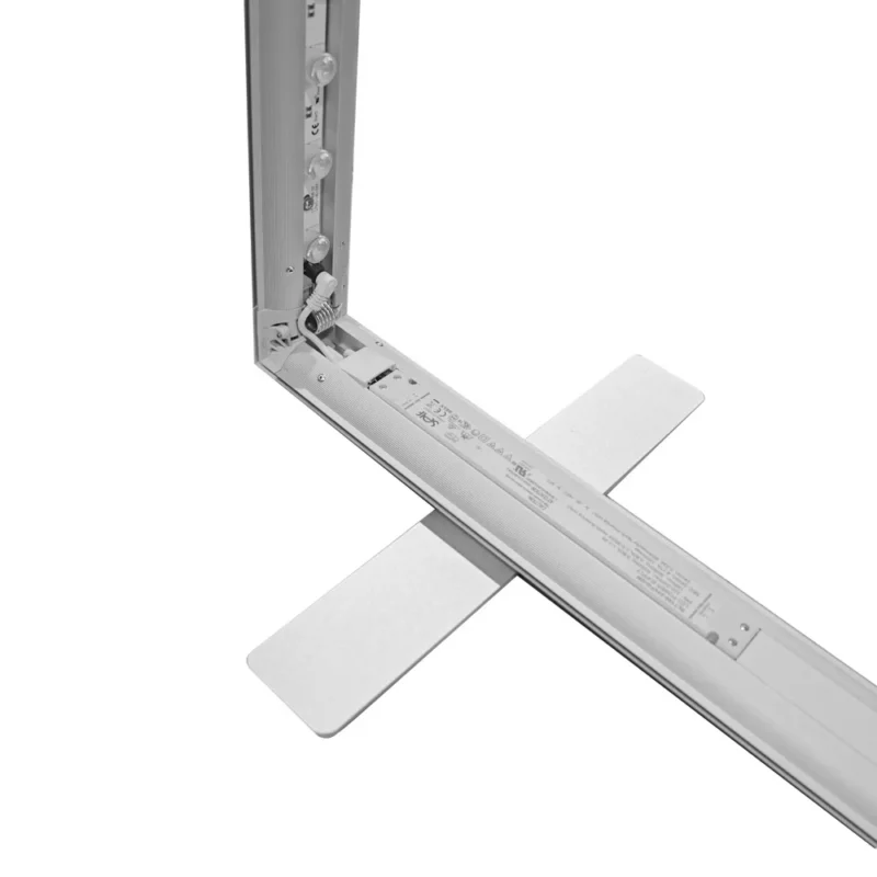 LED frame - pop up beurswand verlicht