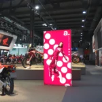 LED frame - pop up beurswand verlicht