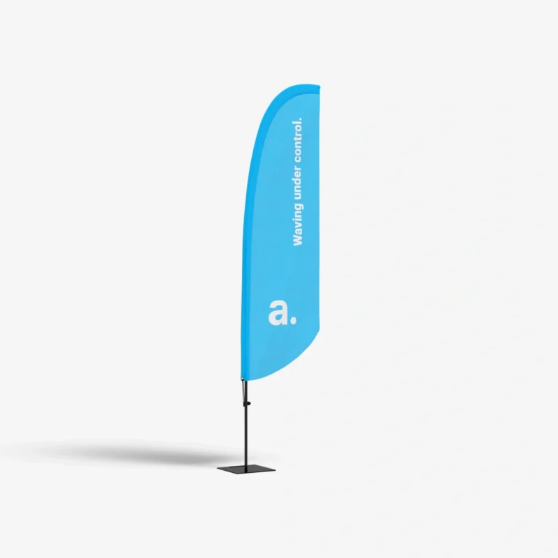 reclame vlag - vlag - beachvlag - beachflag - reclamevlag