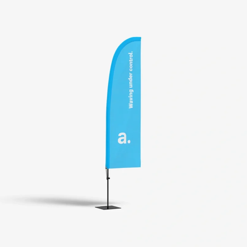 reclame vlag - vlag - beachvlag - beachflag - reclamevlag