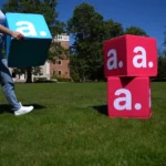 poef vierkant bedrukken met logo - vierkante poef bedrukken met logo