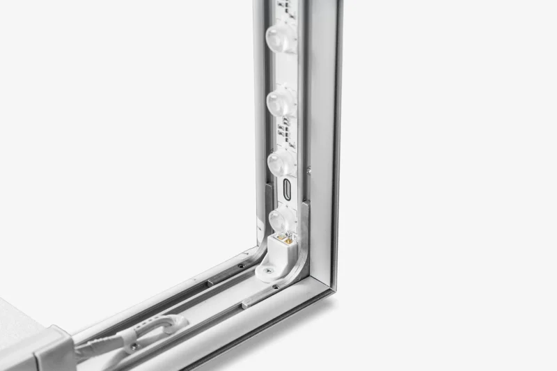 LED frame - verlichte beurswand