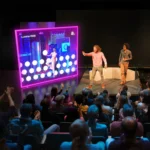 LED frame - adFrame Lumina RGB - verlichte beurswand