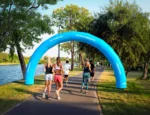 inflatable arch - starting arch - finishing arch