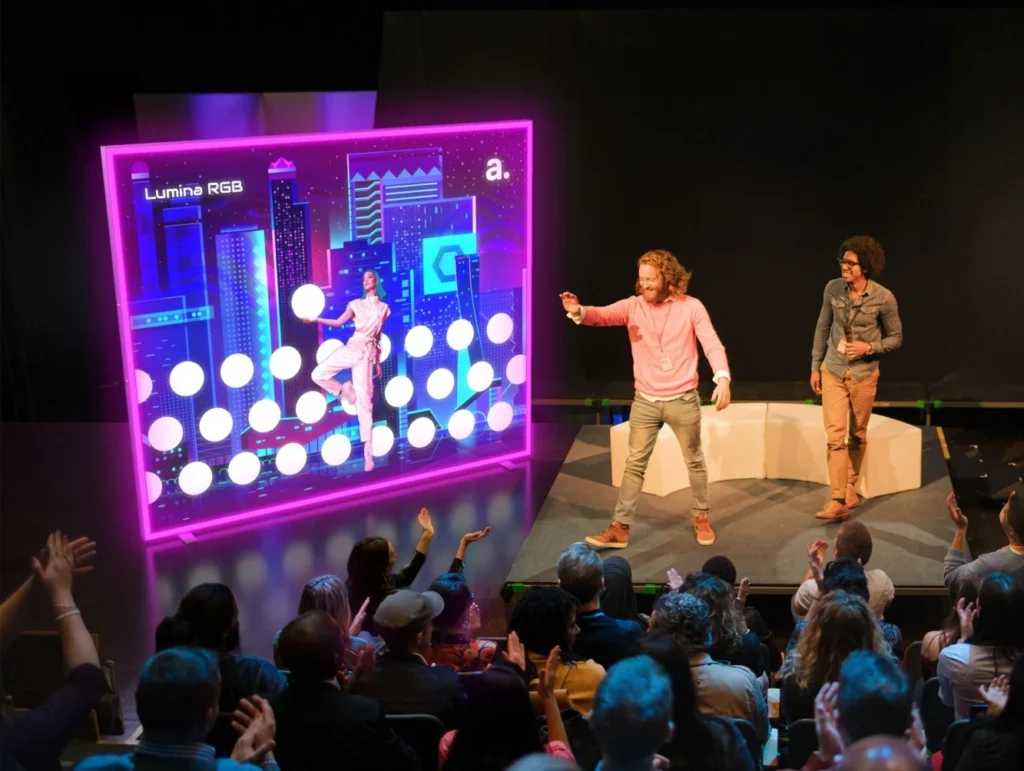 reclamewand - LED frame