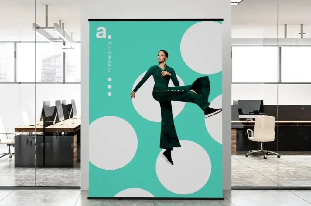 Roll up banner - roll up - adStand L