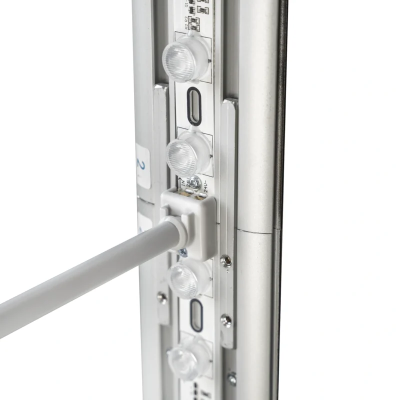 LED frame black - verlichte beurswand