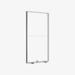 LED frame black - illuminated exhibition wall