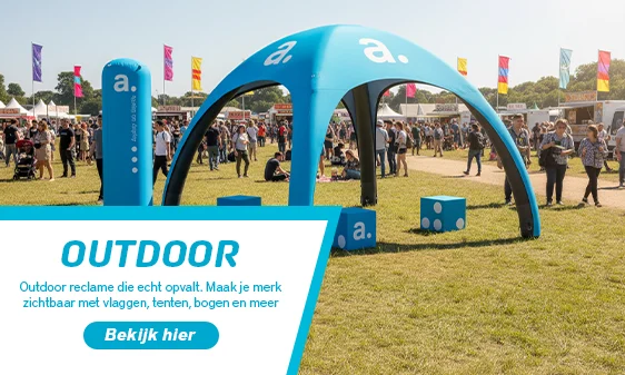 Outdoor mobile banner