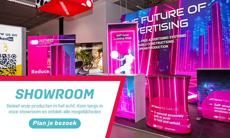Showroom mobile banner web