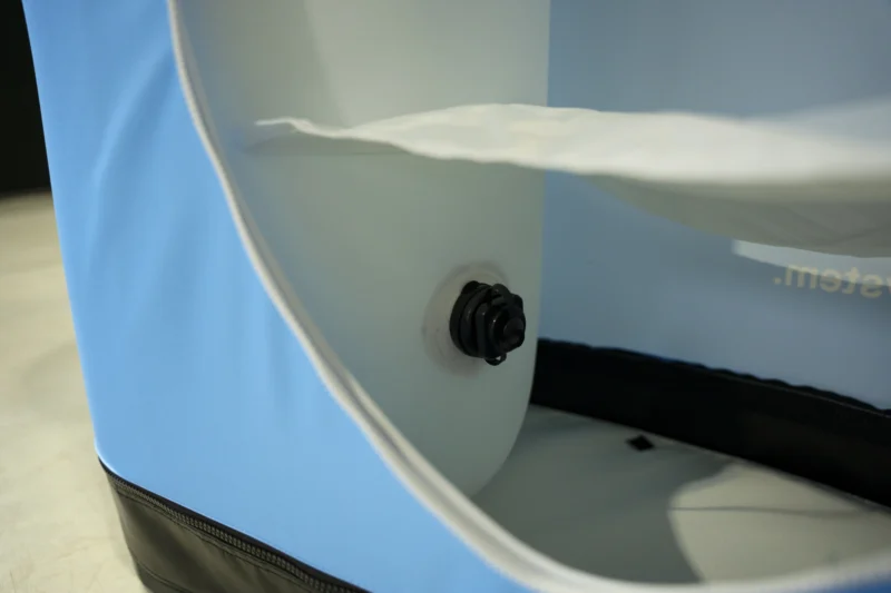 opblaasbare beursbalie bedrukken - balie bedrukken - presentatiebalie