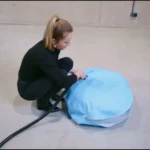 Opblaasbare poef bedrukken