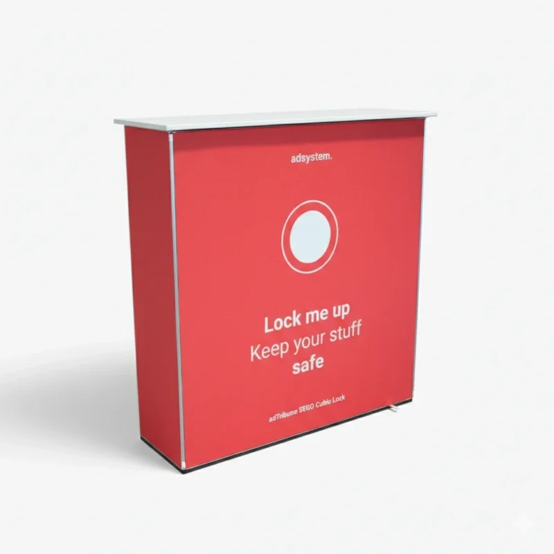 beursbalie - balie bedrukken - presentatiebalie - statafel bedrukken